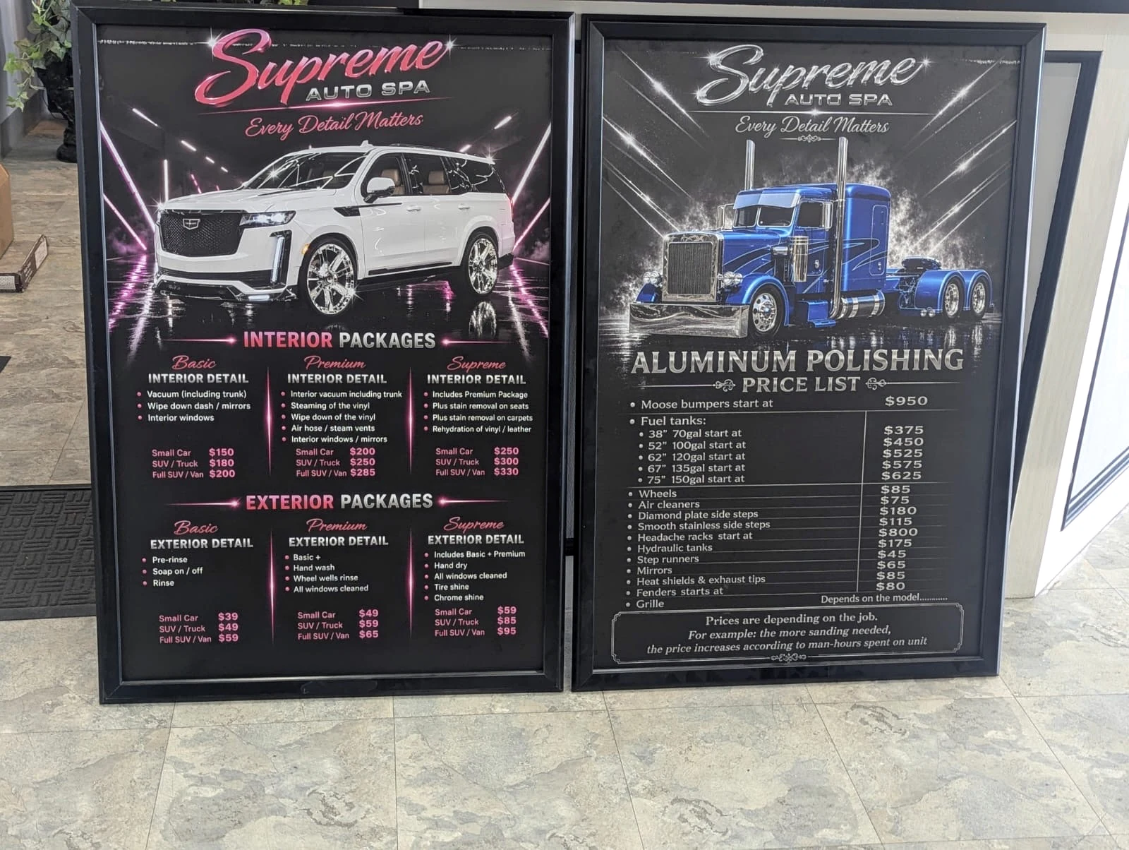 Supreme Auto Spa printed boards